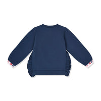 Bonini STRIVE Navy Blue Tape Cuff Sweatshirt BNA214