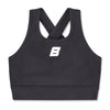 Bonini ASPIRE Black Crop Sports Top BNC004