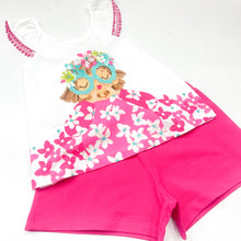 Load image into Gallery viewer, Mayoral Fuchsia Shorts Set 3261
