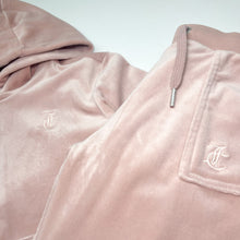 Load image into Gallery viewer, Juicy Couture Rose Pink Wide Leg Zip Up Tracksuit
