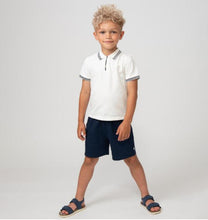 Load image into Gallery viewer, Caramelo Ivory Polo Shirt Short Set 328508
