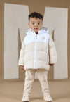 Mitch & Son ALFIE Beige Padded Jacket MS24401