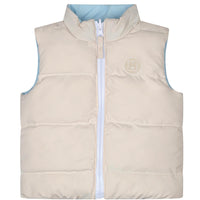 Mitch & Son ANDY Pale Blue Reversible Gilet MS24402