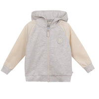 Mitch & Son ALBIE Beige Zipper Tracksuit MS24404