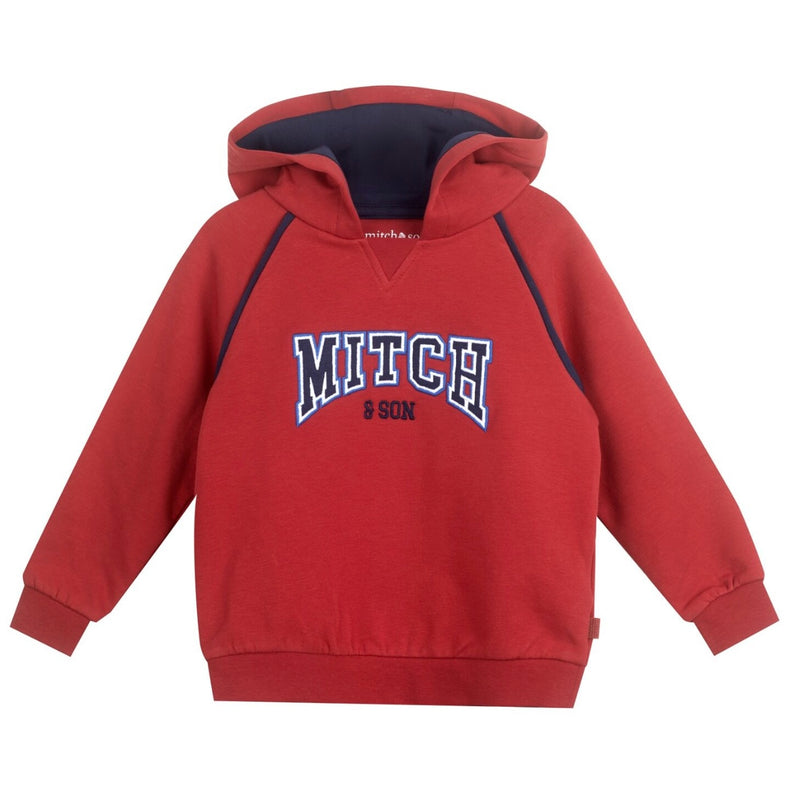 Mitch & Son BENNY Red Hoody Tracksuit MS24505