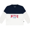 Mitch & Son BRUCE White Drop Shoulder Jumper MS24510