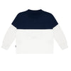 Mitch & Son BRUCE White Drop Shoulder Jumper MS24510