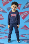 Mitch & Son BENNY Navy Blue Hoody Tracksuit MS24505