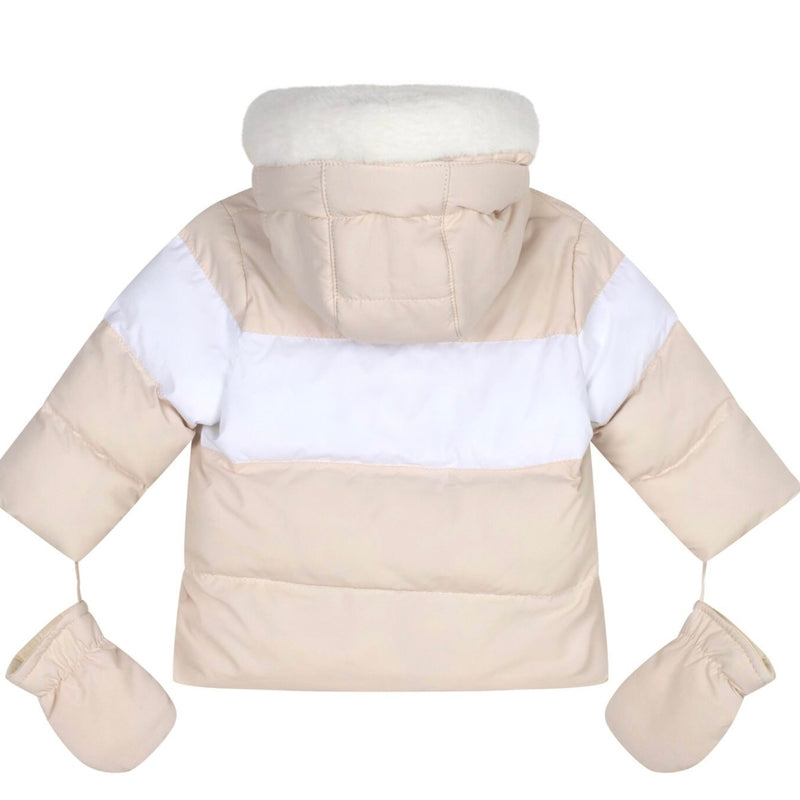 Mitch & Son DAN Beige Padded Jacket MS24701