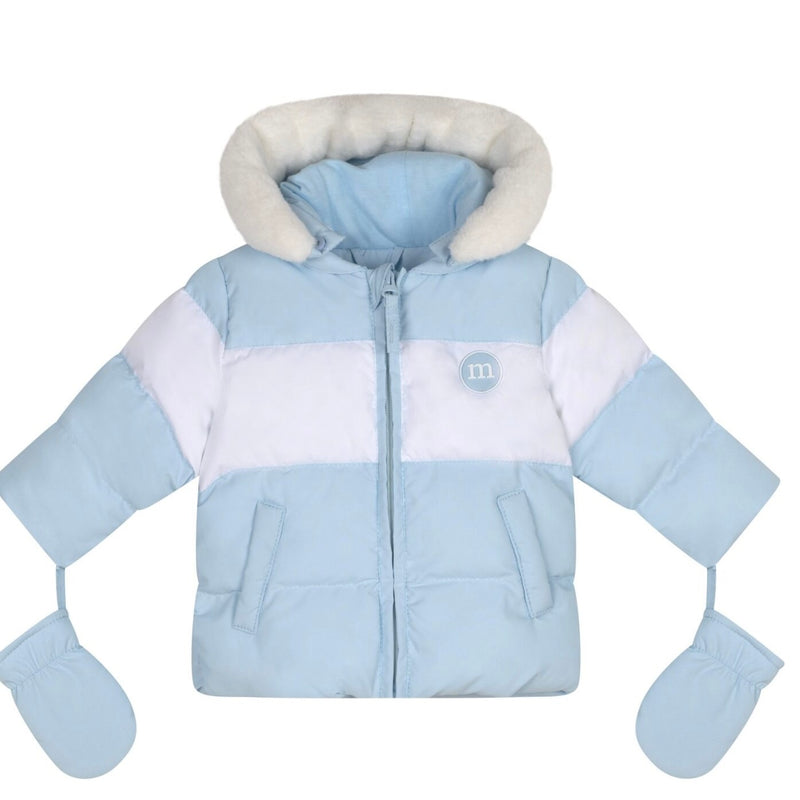 Mitch & Son DAN Pale Blue Padded Jacket MS24701