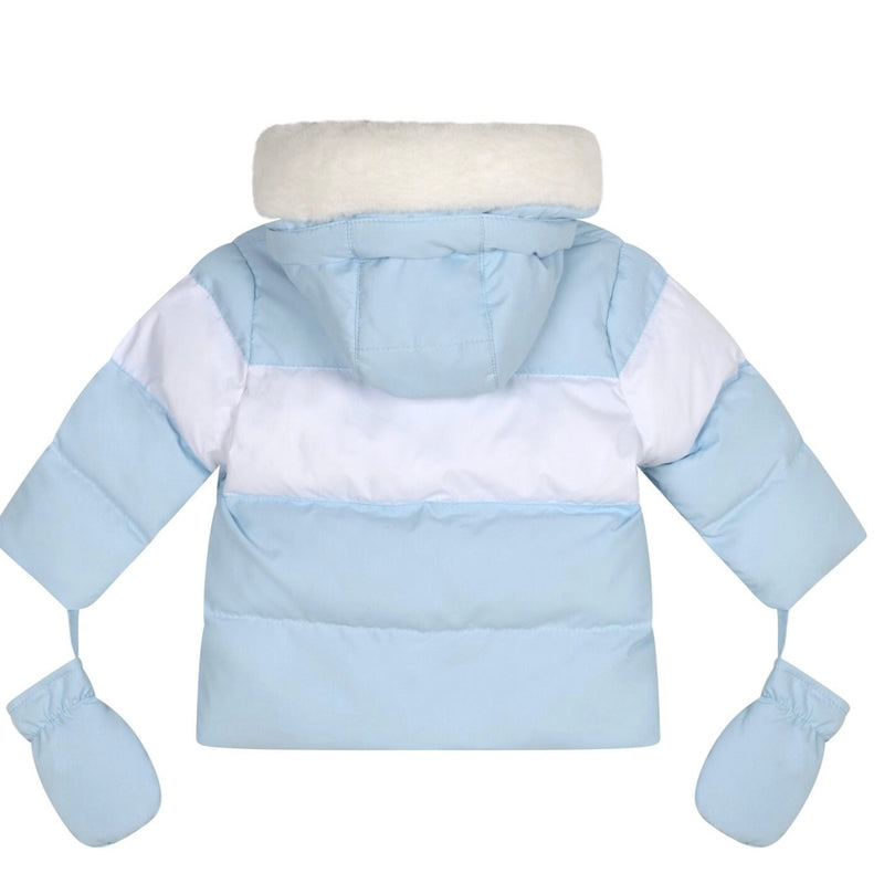 Mitch & Son DAN Pale Blue Padded Jacket MS24701