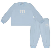 Mitch & Son DAVID Pale Blue Logo Tracksuit MS24703