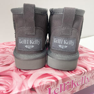 Lelli Kelly GUILIA Grey Suede Boots LKHK2262ER01