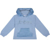 ADee PEACHES Iced Blue Faux Fur Detail Hoody Set W241503