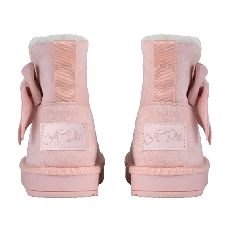 ADee BOWTIFUL Pink Bow Ugg Boot W245104