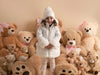 Little A HONEY Snow White Faux Fur Padded Jacket LA24301