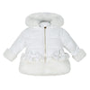 Little A HONEY Snow White Faux Fur Padded Jacket LA24301