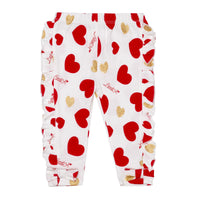 Little A HOLLY Red Heart Print Legging Set LA24404