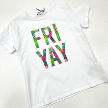 Load image into Gallery viewer, Fun Fun White T-shirt FNJTS17089
