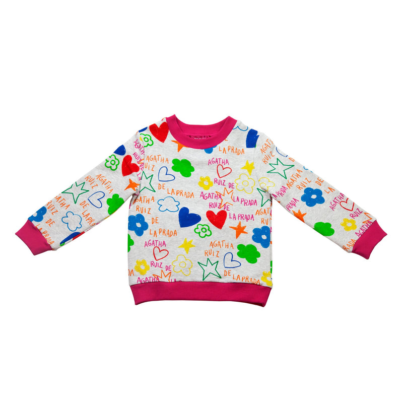 Agatha Crayon Sweatshirt And Crayon Trouser 7CC3040 7SS3702