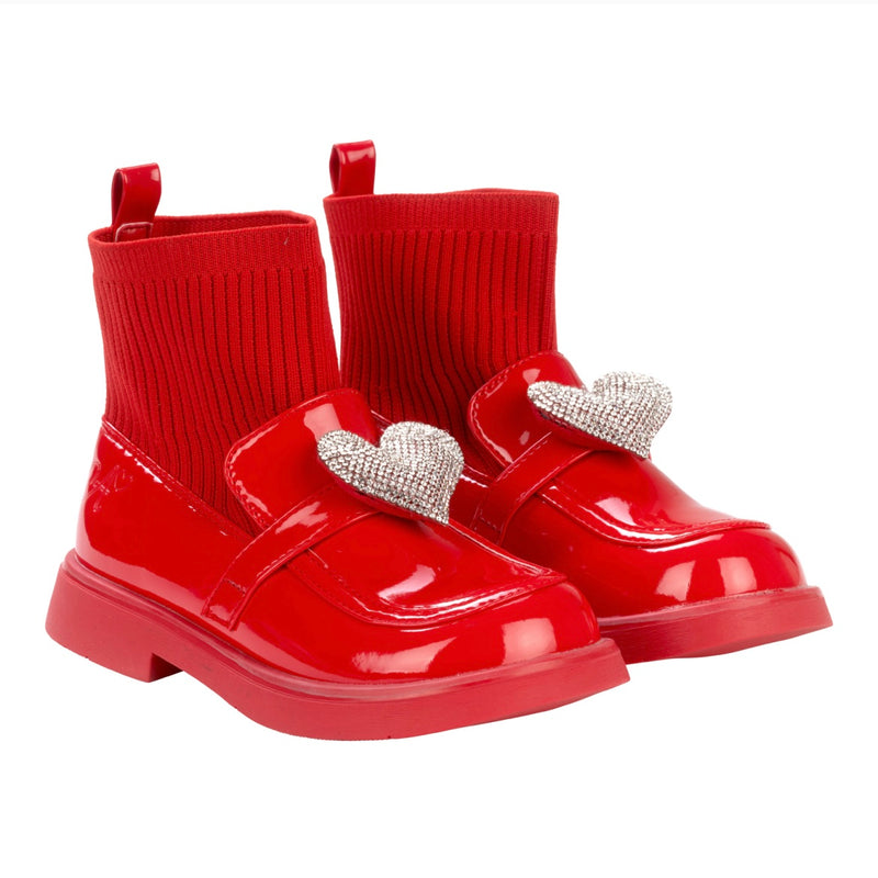 Adee MARY JANE Red Sock Wellie W246103