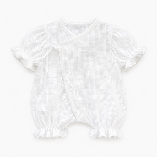 Bow Front Bubble Romper