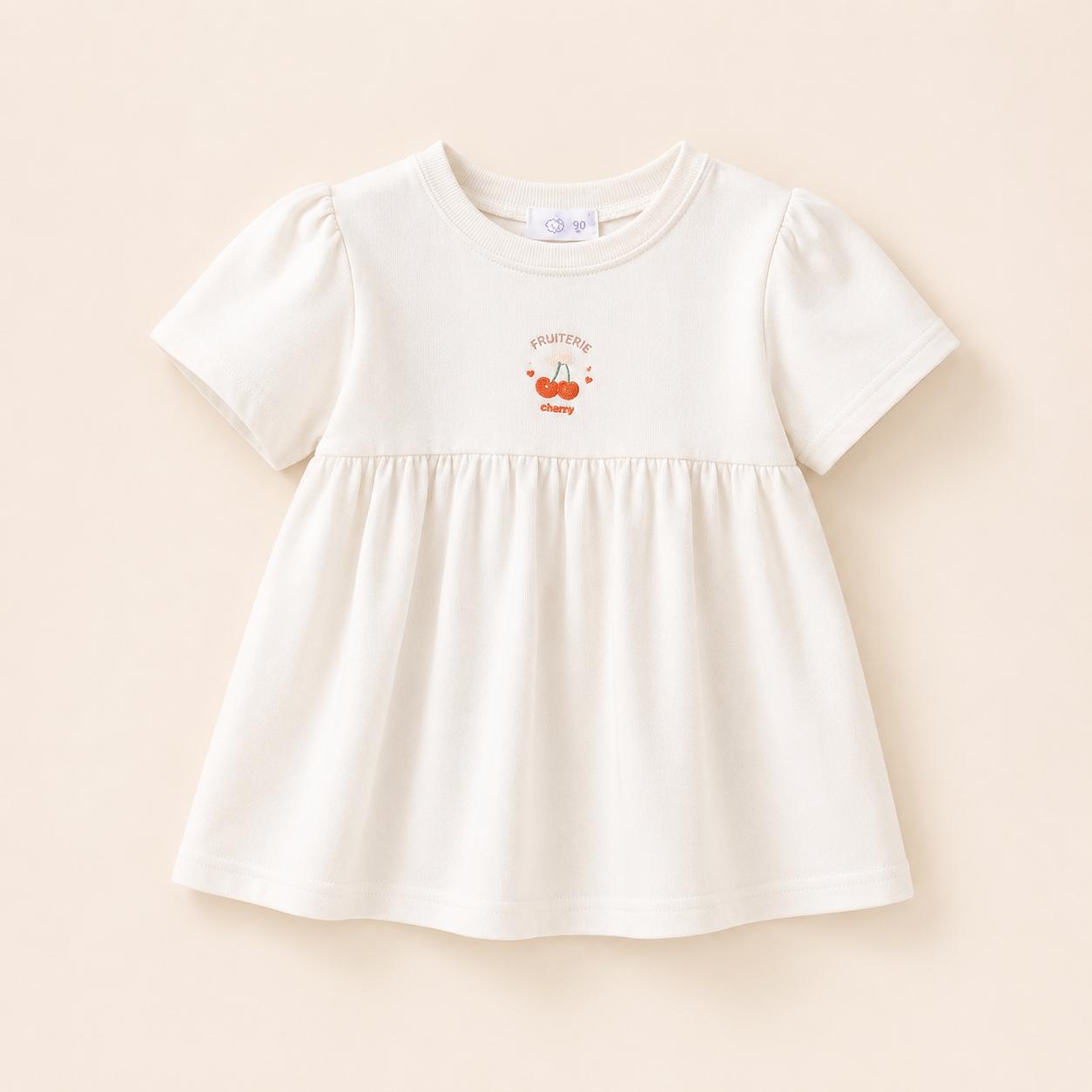 Cherry Cotton Dress
