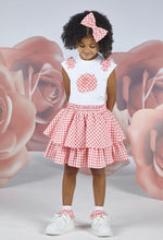 Load image into Gallery viewer, SS23 ADee YOKO Bright White Frill Mixed Dress S234715
