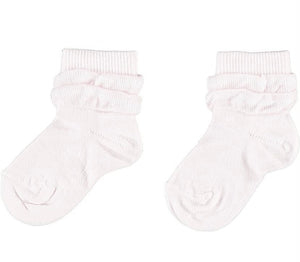Little A ‘Janet’ Frilly Pink Ankle Sock LS21900