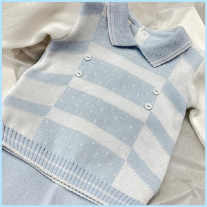 Pretty Originals Baby Boys Knitted Suit