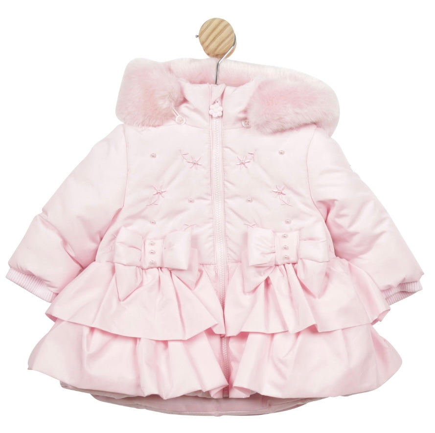 Mintini baby pink coat MB4982