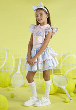 Load image into Gallery viewer, SS23 ADee VANESSA Pale Pink Pastel Heart Print Skirt Set S232508
