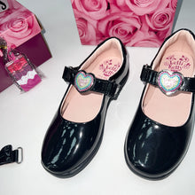 Load image into Gallery viewer, LELLI KELLY &#39;VALENTINA&#39; Black Patent Leather School Shoe
