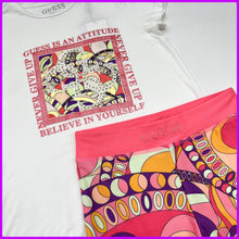 Load image into Gallery viewer, Guess Multi Print T-shirt and Legging Set
