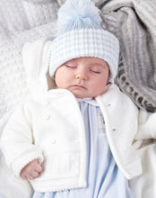 Load image into Gallery viewer, Dandelion Baby White Knitted Cardigan with Hood
